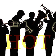 Hot New Orleans Jazz Band: Tuba, Guitar, Banjo, Piano, Percussion